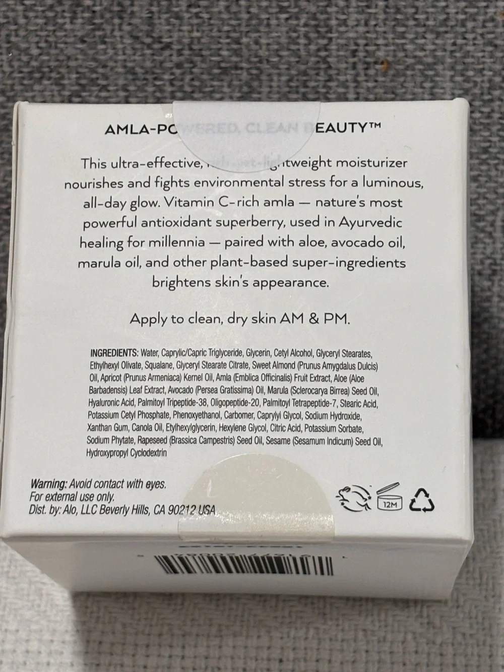 🪽ALO Yoga Luminizing Face Moisturizer - White